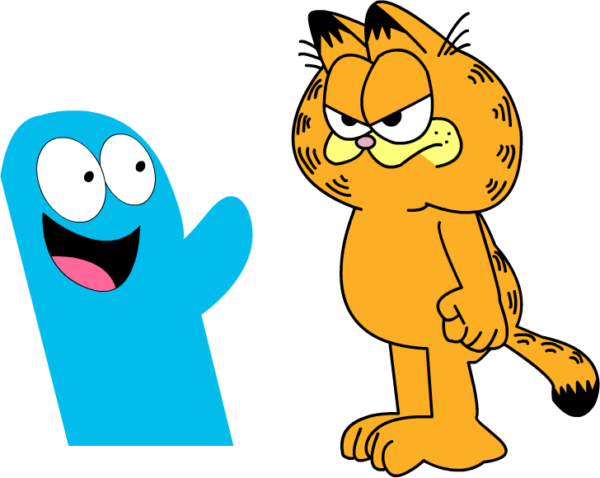 Bloo And Garfield