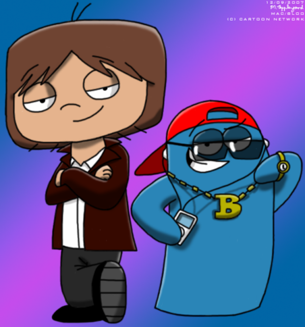 Bloo And Mac In Rocking Style