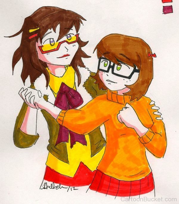 Painting Of Velma And Marcy