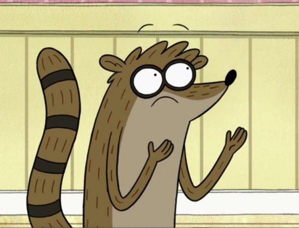 Rigby Praying