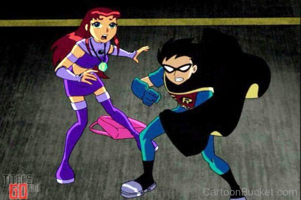 Robin With Starfire