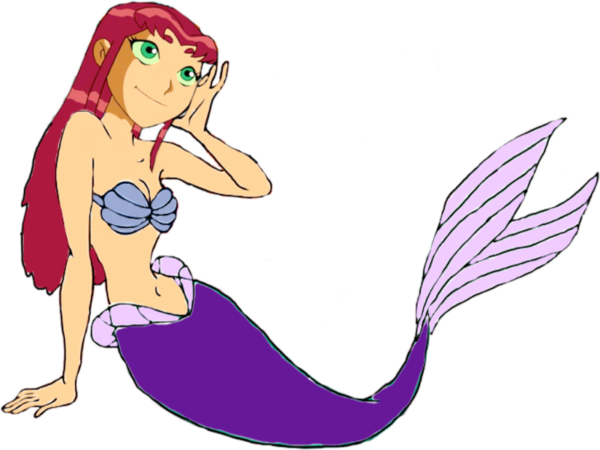 Starfire As A Mermaid