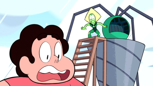 Steven Universe Looking Feared