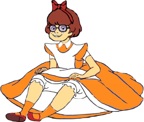 Velma Dinkley As Little Alice