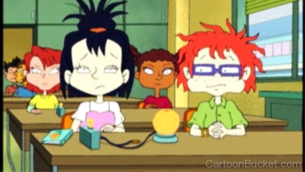 Chuckie Sitting In Class