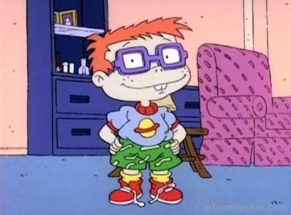 Chuckie Standing In Home