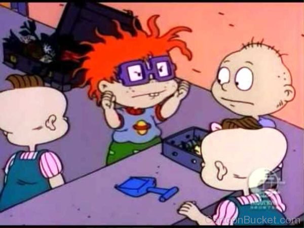 Chuckie With Tommy Friend