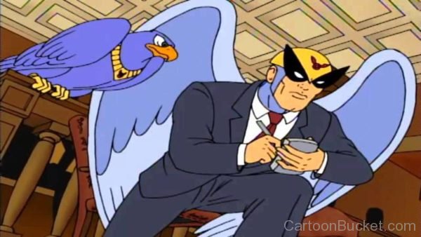 Harvey Birdman Holding Pen