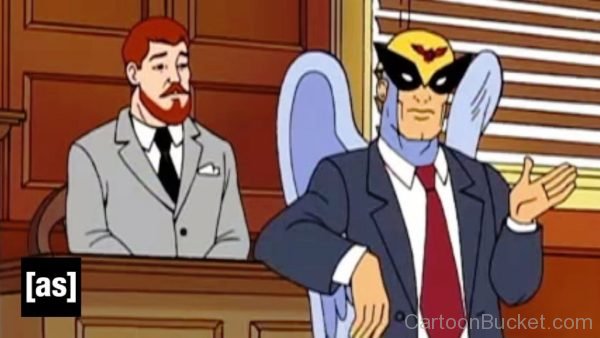 Harvey Birdman at Office