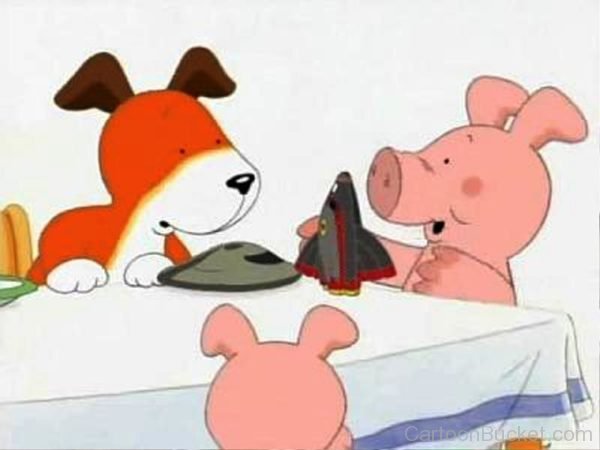 Kipper With Pig