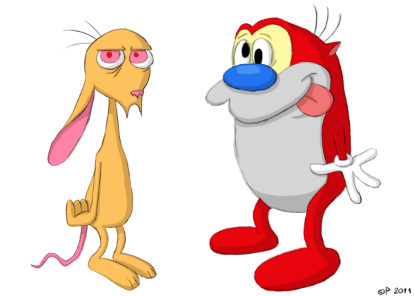 Picture Of Stimpy And Ren