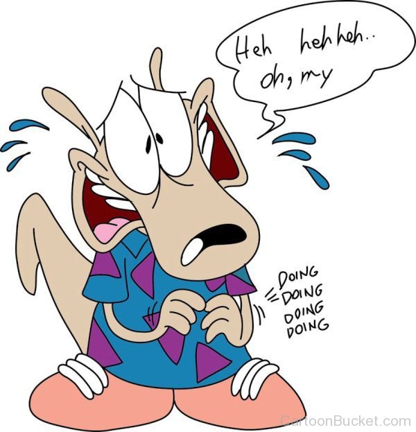 Rocko Confused