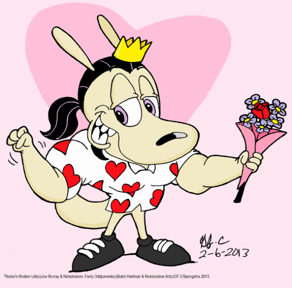 Rocko Holding Flower