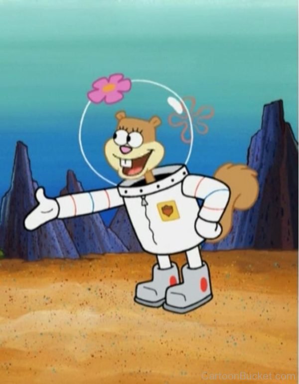 Sandy Cheeks On The Planet