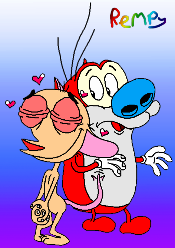 Stimpy In Love