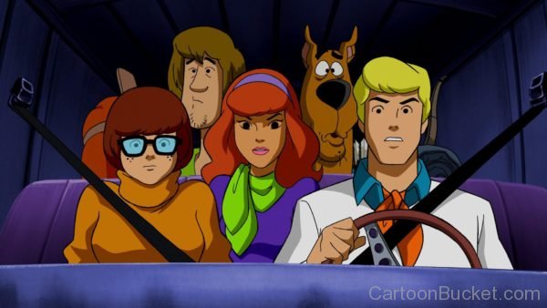 Fred Jones Driving Car