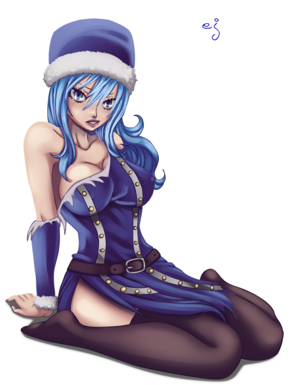 Juvia Sitting Down