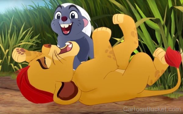 Kion And Bunga Enjoying