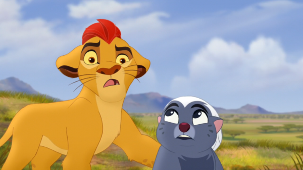 Kion And Bunga Looking Shocked