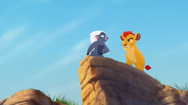 Kion And Bunga Standing