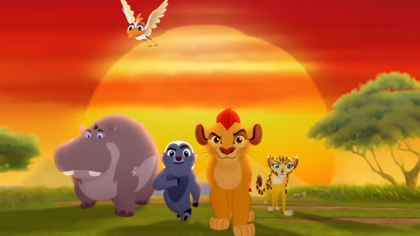 Kion And Bunga WIth Friends Image