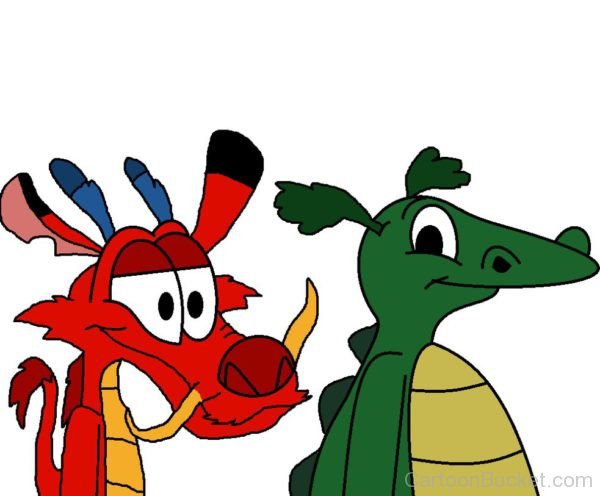 Mushu With Friend