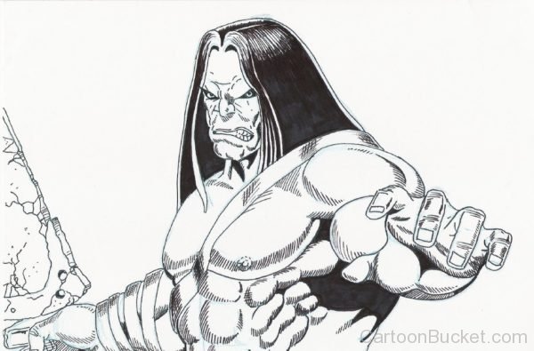 Pencil Sketch Of Skaar