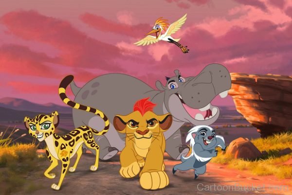 Picture Of  Kion And Bunga