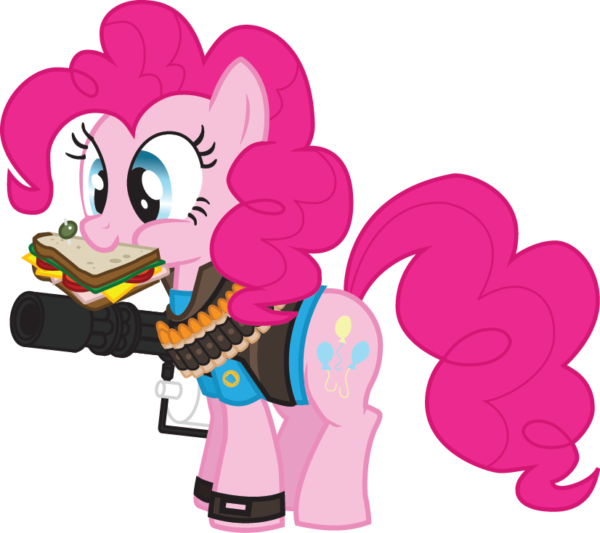 Pinkie pie Eating Sandwich