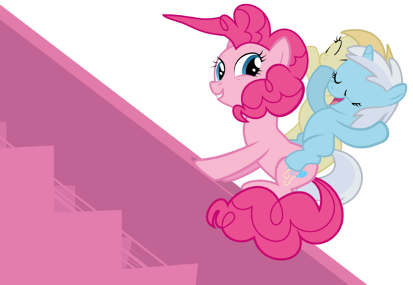 Pinkie pie Enjoying With Friend