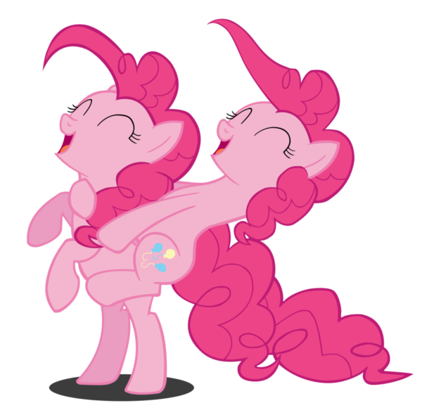 Pinkie pie Happy With Friend