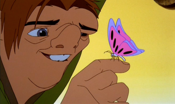 Quasimodo With Butterfly