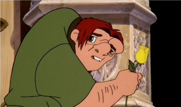 Quasimodo With Rose