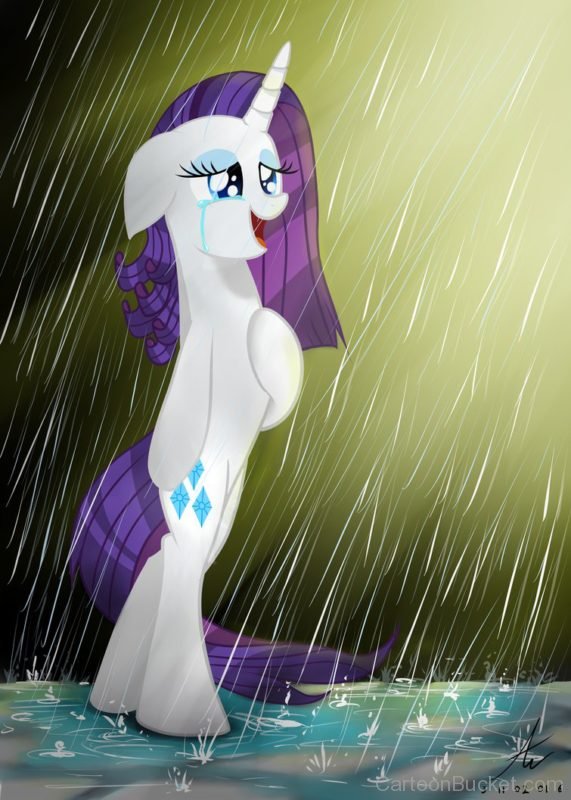 Rarity Redraw In Rain