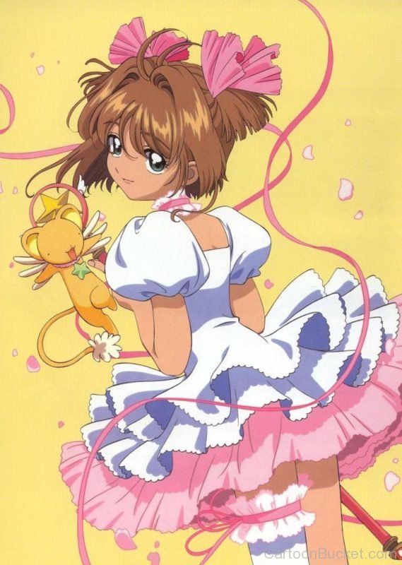 Sakura Wearing Frock