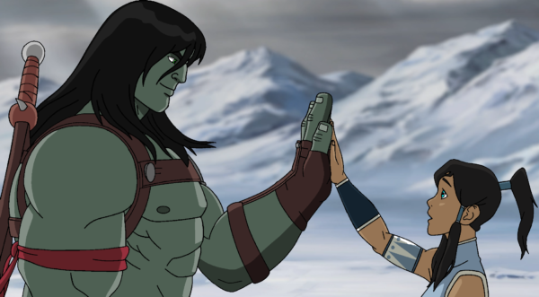 Skaar Shake Hand With Friend