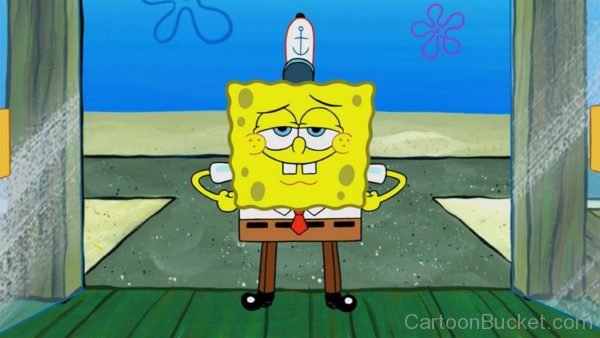 Sponebob Giving Standing Pose