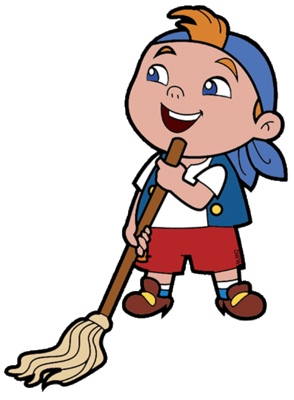 Cubby Holding Broom