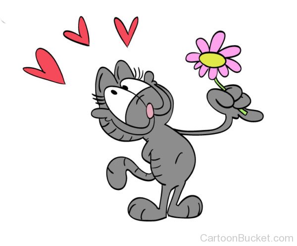 Nermal Holding Flower 