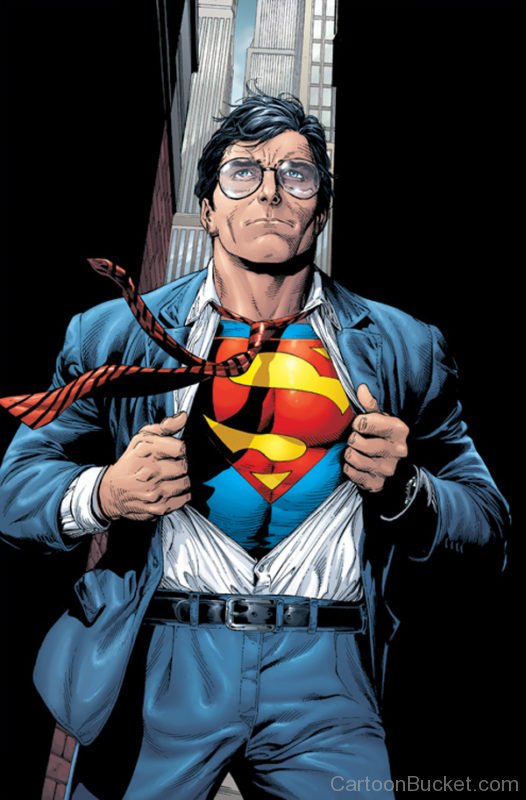 Superman Wearing Googles