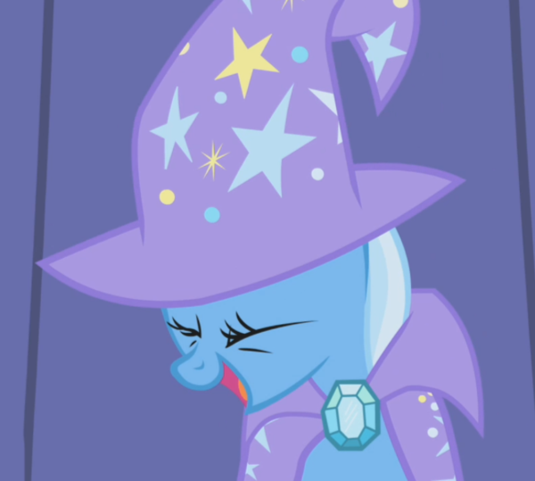 Trixie Looking Angry