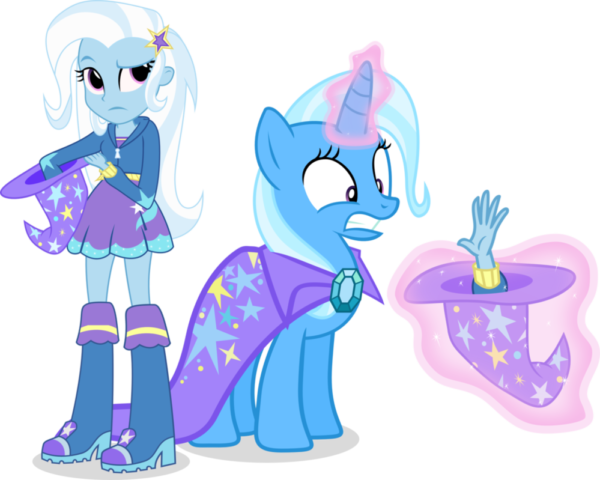 Trixie With Friend