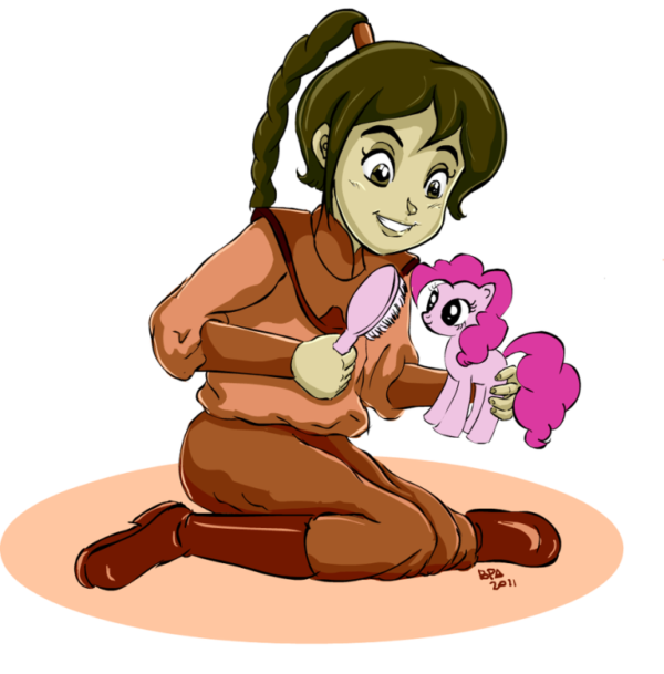 Tylee With Pinkie Pie