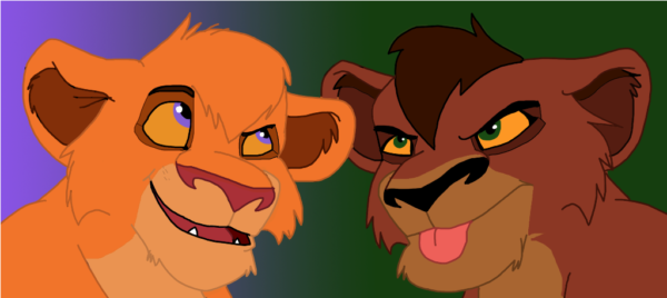 Vitani and Kovu