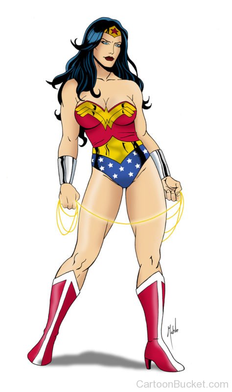 Wonder Woman With Rope